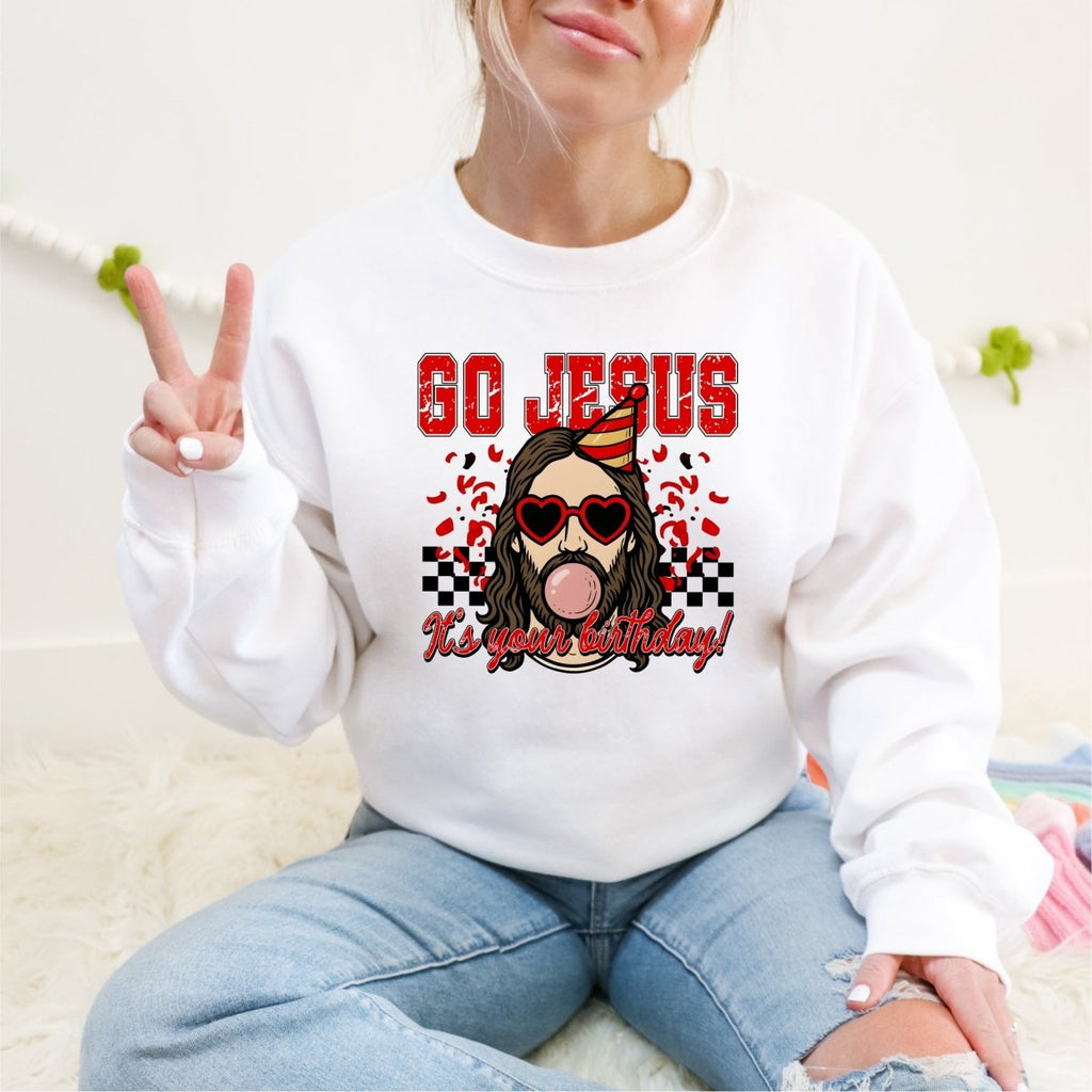 Go Jesus, It's Your Birthday DTF transfer - PrintPony