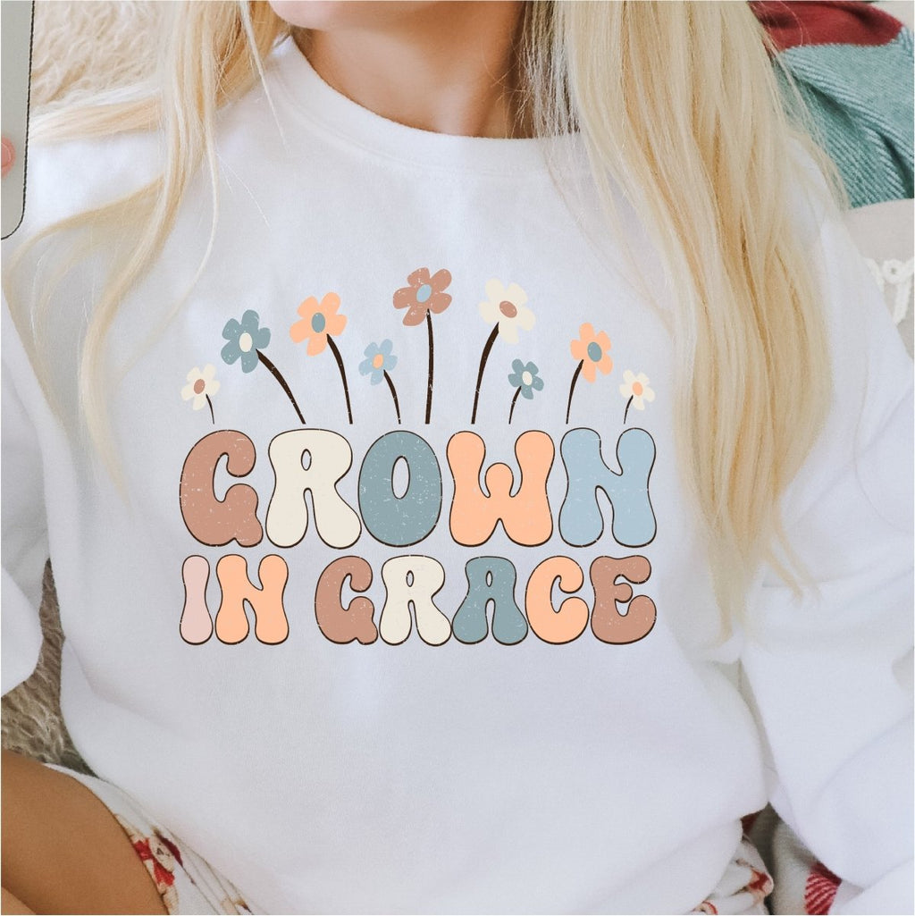 Grown In Grace DTF Transfer - PrintPony