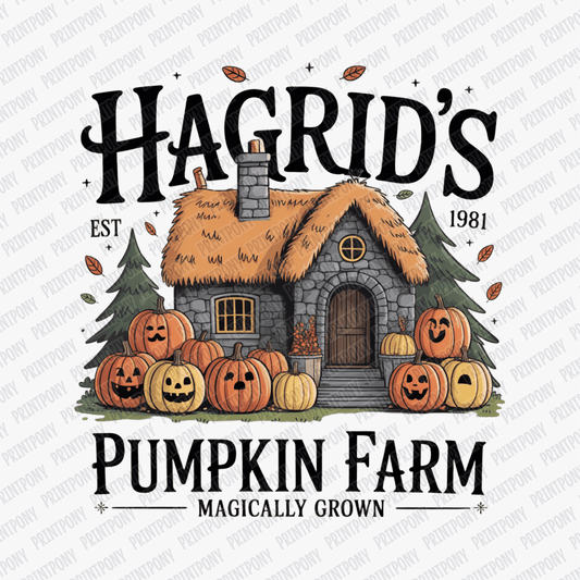 Hagrid's Pumpkin Farm - DTF Transfer - PrintPony™