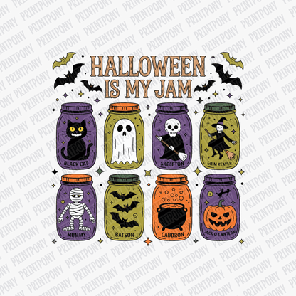 Halloween Is My Jam Halloween DTF Transfer - PrintPony™