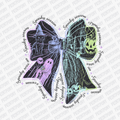 Halloween Neon Bow DTF Transfer - PrintPony
