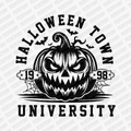 Halloween Town University 1998 DTF transfer - PrintPony