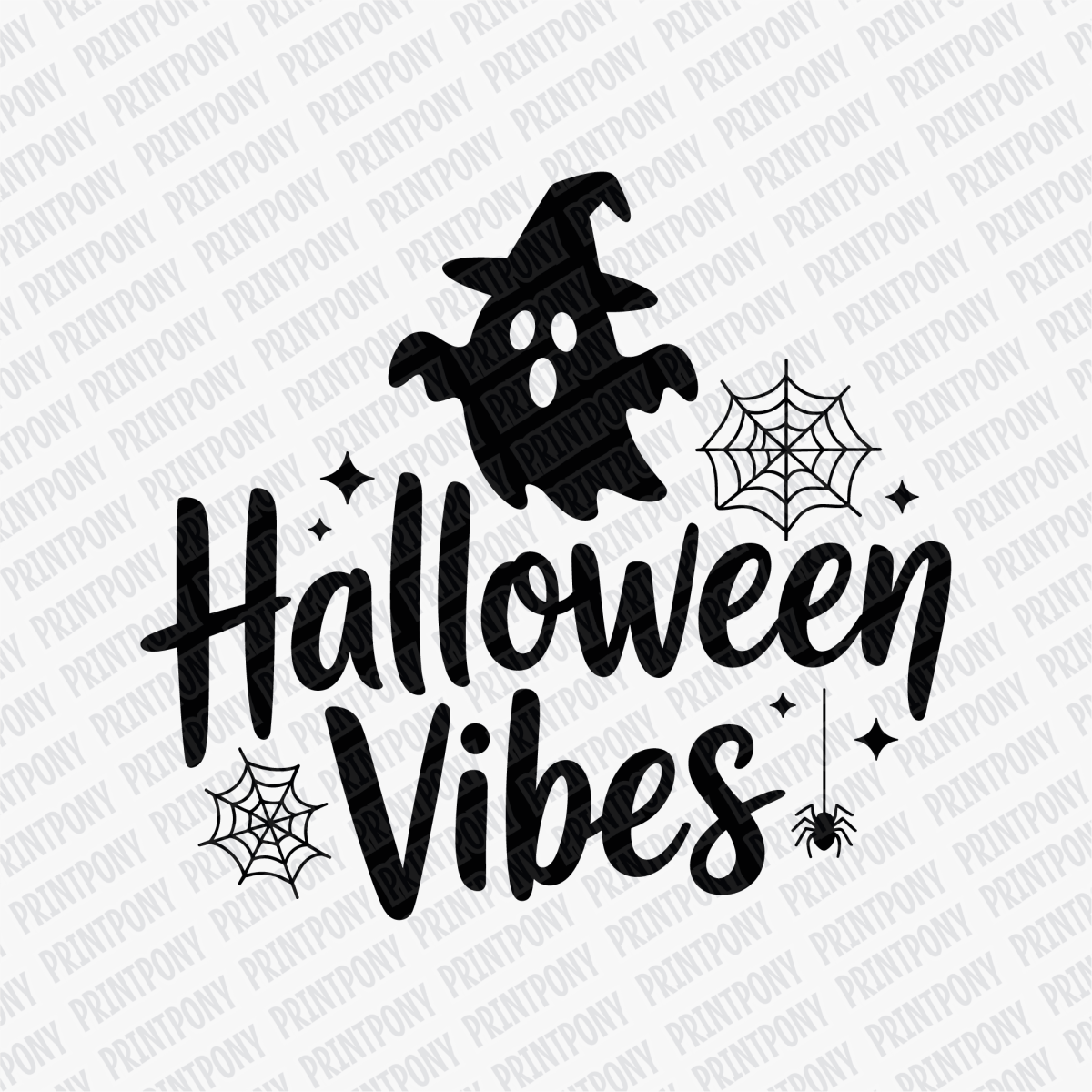 Halloween Vibes DTF transfer - PrintPony™