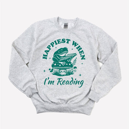 Happiest When I'm Reading - DTF Transfer - PrintPony®
