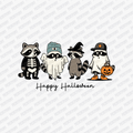 Happy Halloween Critters DTF Transfer - PrintPony