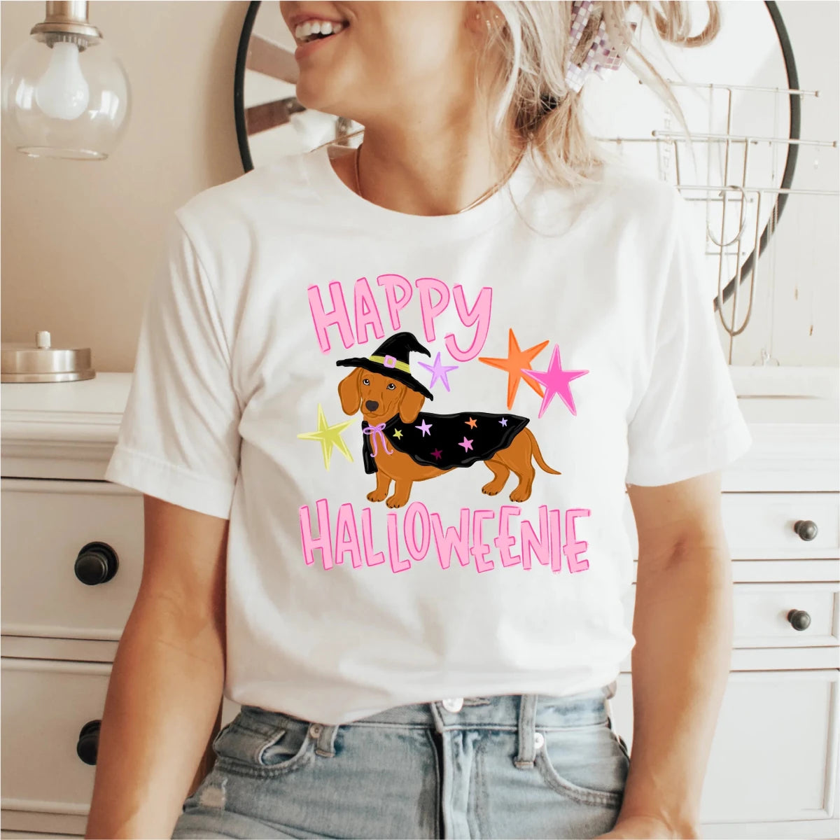 Happy Halloweenie - DTF Transfer - PrintPony
