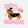 Happy Halloweenie - DTF Transfer