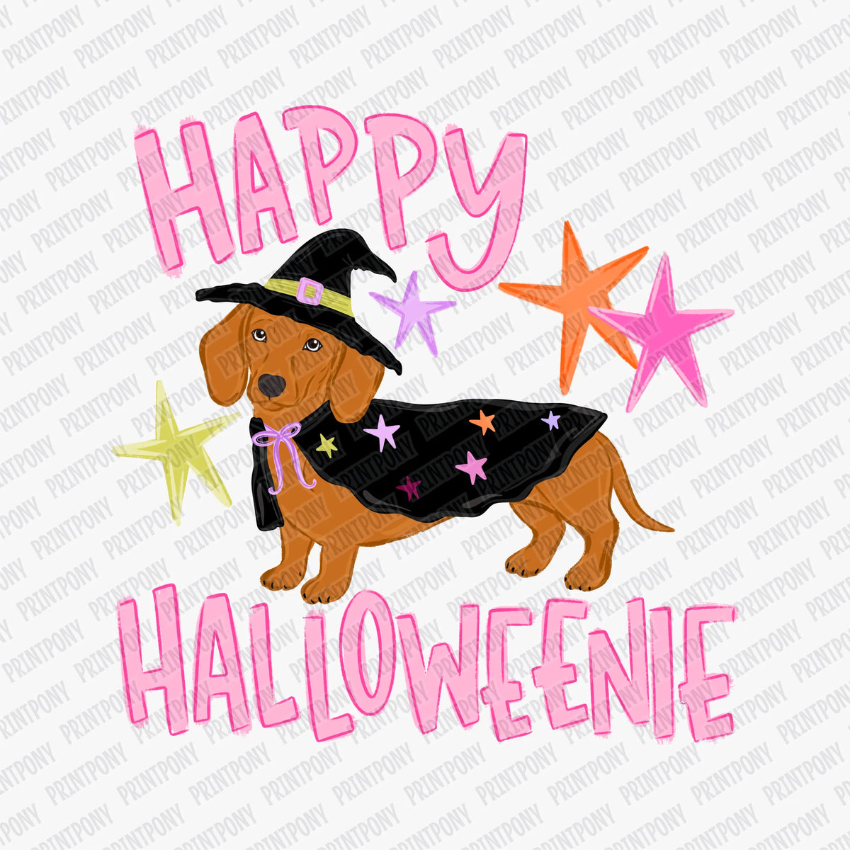 Happy Halloweenie - DTF Transfer