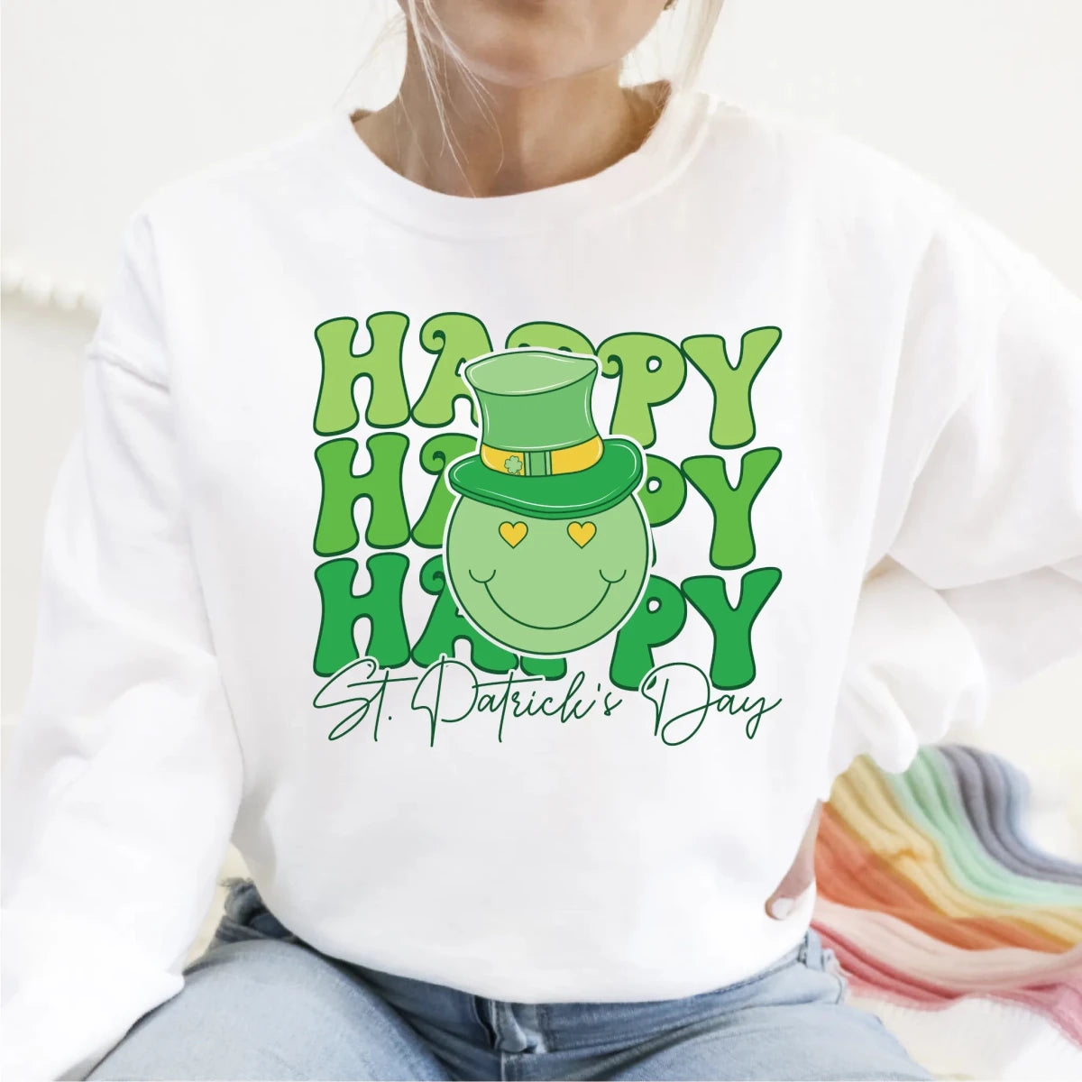Happy St. Patrick's Day DTF Transfer - PrintPony