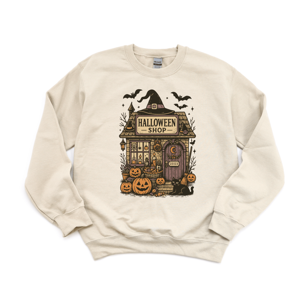 Haunted Shop Halloween DTF Transfer - PrintPony