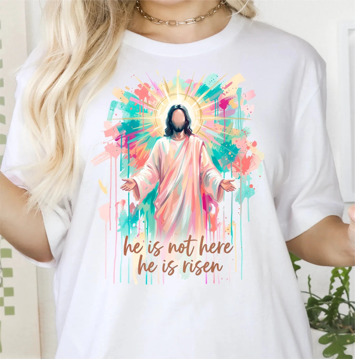 He Is not Here, He Is Risen DTF Transfer - PrintPony