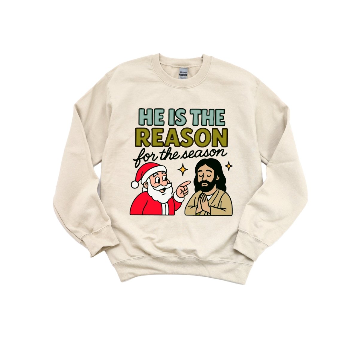 He is the Reason for the Season DTF transfer - PrintPony