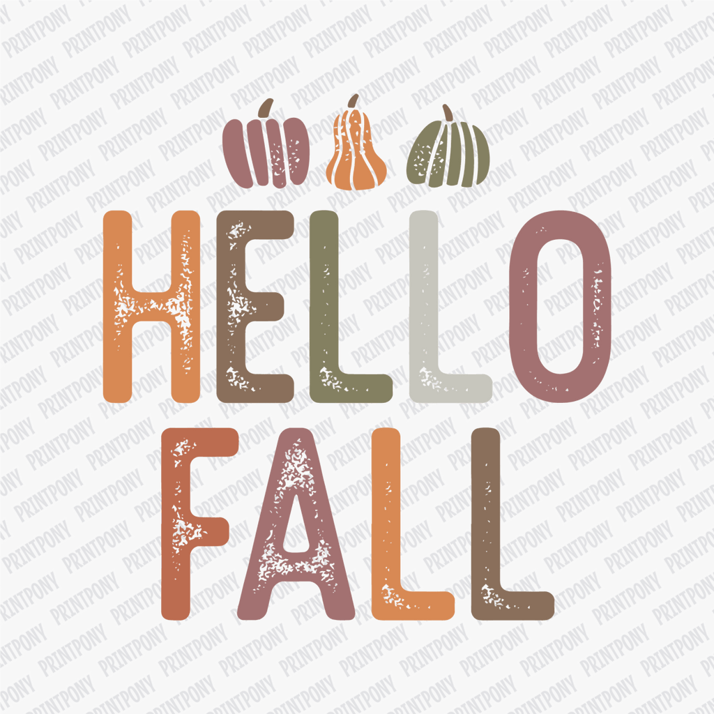 Hello Fall - DTF Transfer - PrintPony™