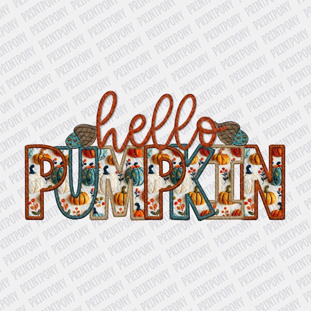 Hello Pumpkin - Print Pony‚Ñ¢