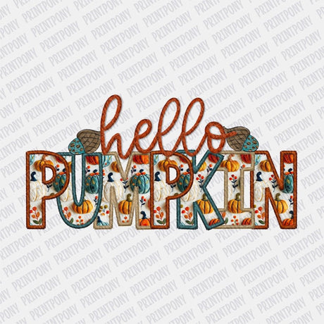 Hello Pumpkin - Print Pony‚Ñ¢