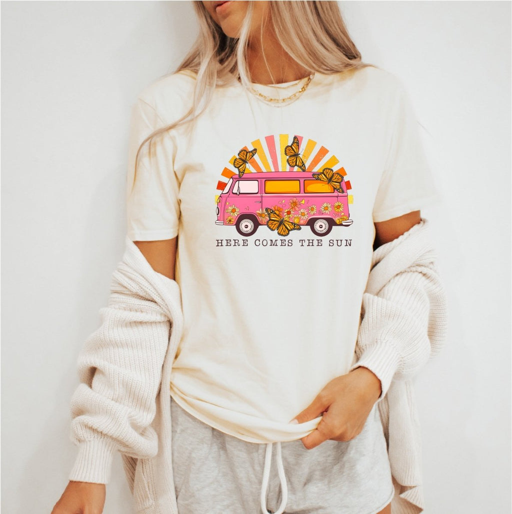 Here comes the Sun - DTF transfer - PrintPony