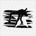 High Jump (Black) DTF Transfer - PrintPony