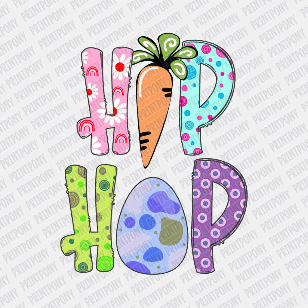 Hip Hop Easter DTF Transfer - Print Pony