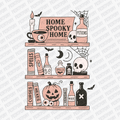 Home Spooky Home Halloween DTF Transfer - PrintPony