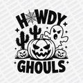 Howdy Ghouls DTF transfer - PrintPony