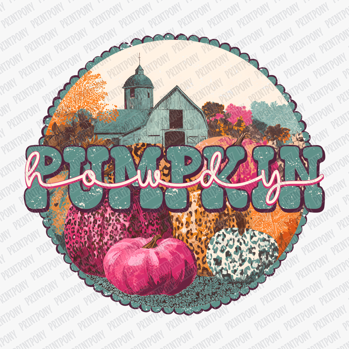 Howdy Pumpkin - DTF Transfer - PrintPony™