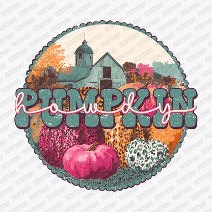 Howdy Pumpkin - DTF Transfer - PrintPony™