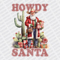 Howdy Santa DTF transfer - Print Pony‚Äö√ë¬¢