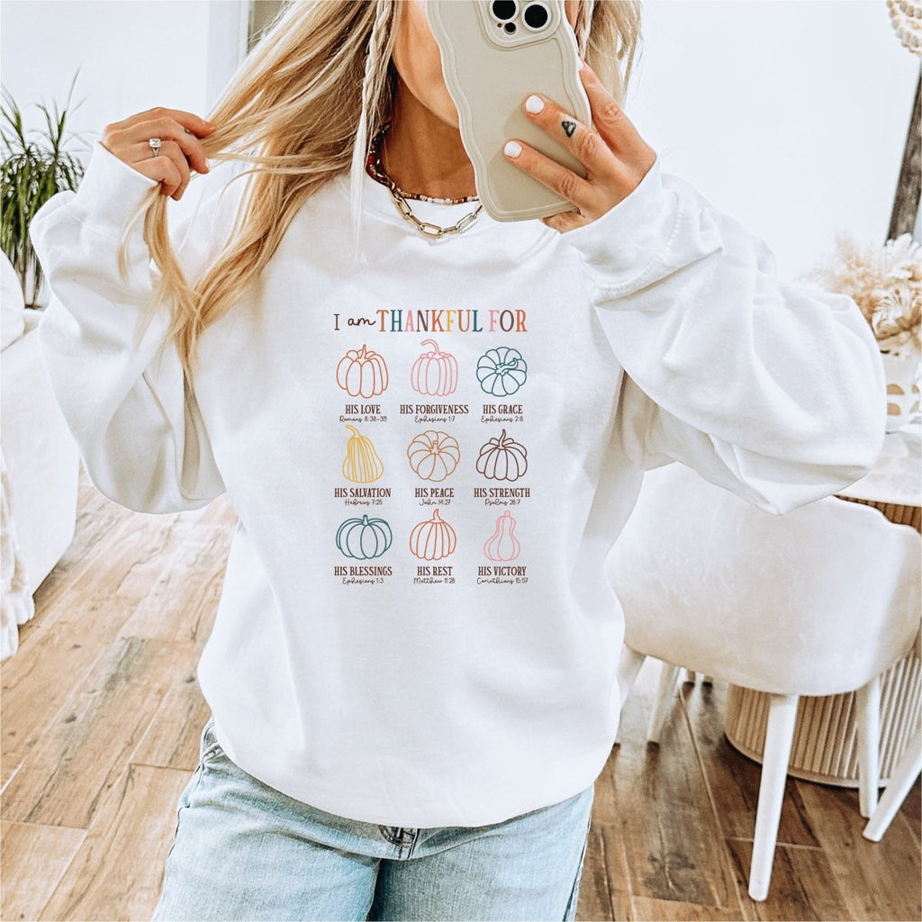 I am Thankful For - DTF Transfer - PrintPony™