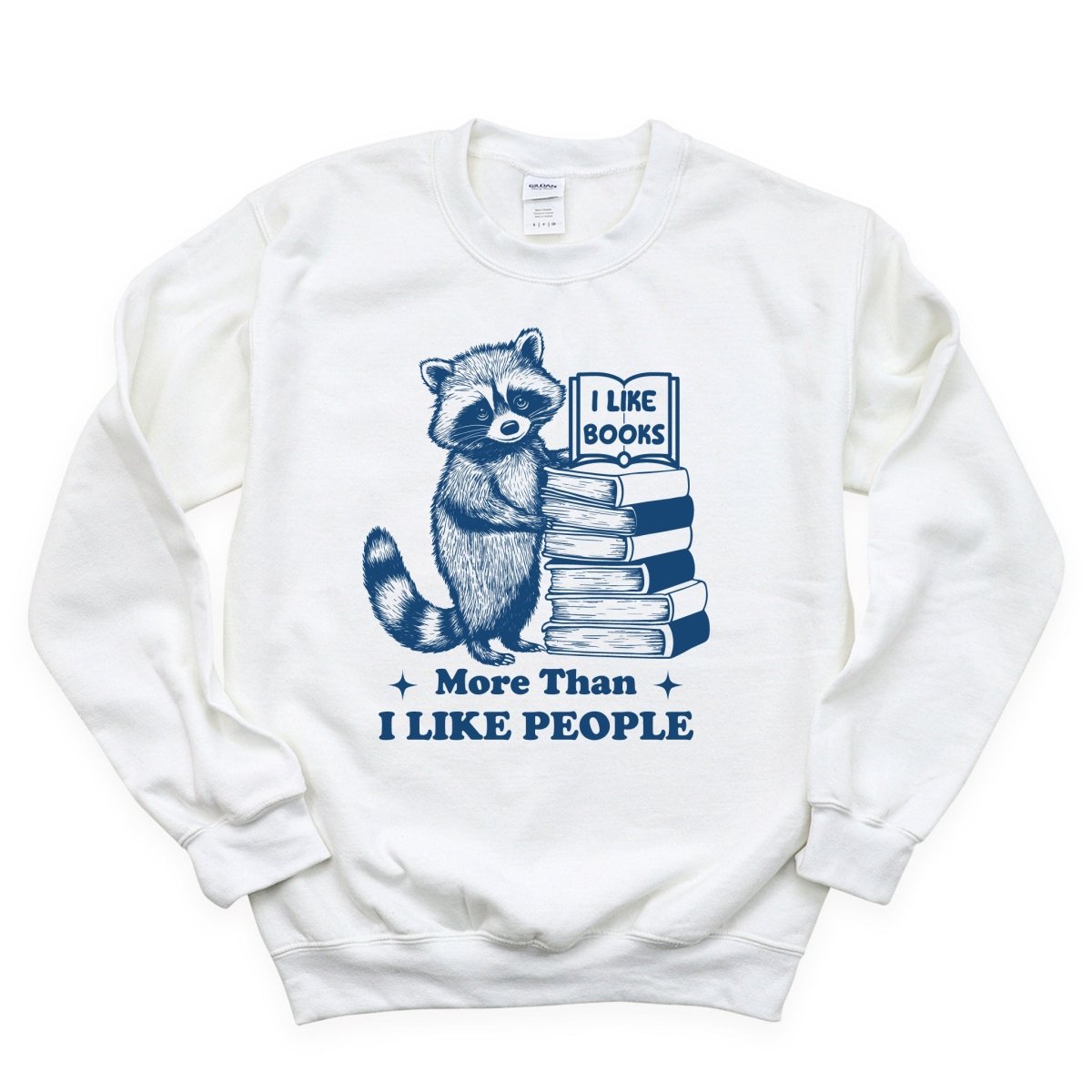 I Like Books More Than I Like People - DTF Transfer - PrintPony¬Æ