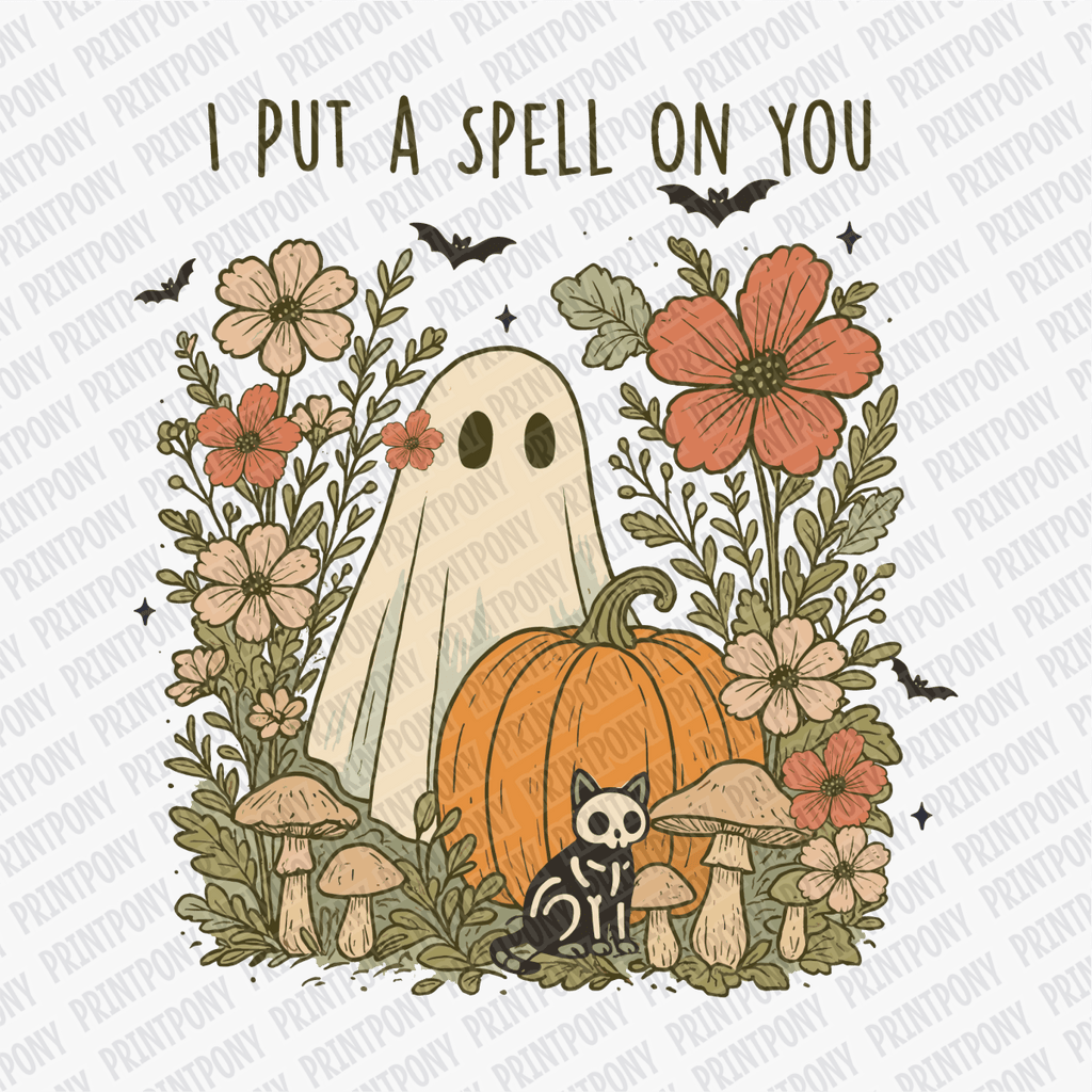 I Put a Spell on You Halloween DTF Transfer - PrintPony