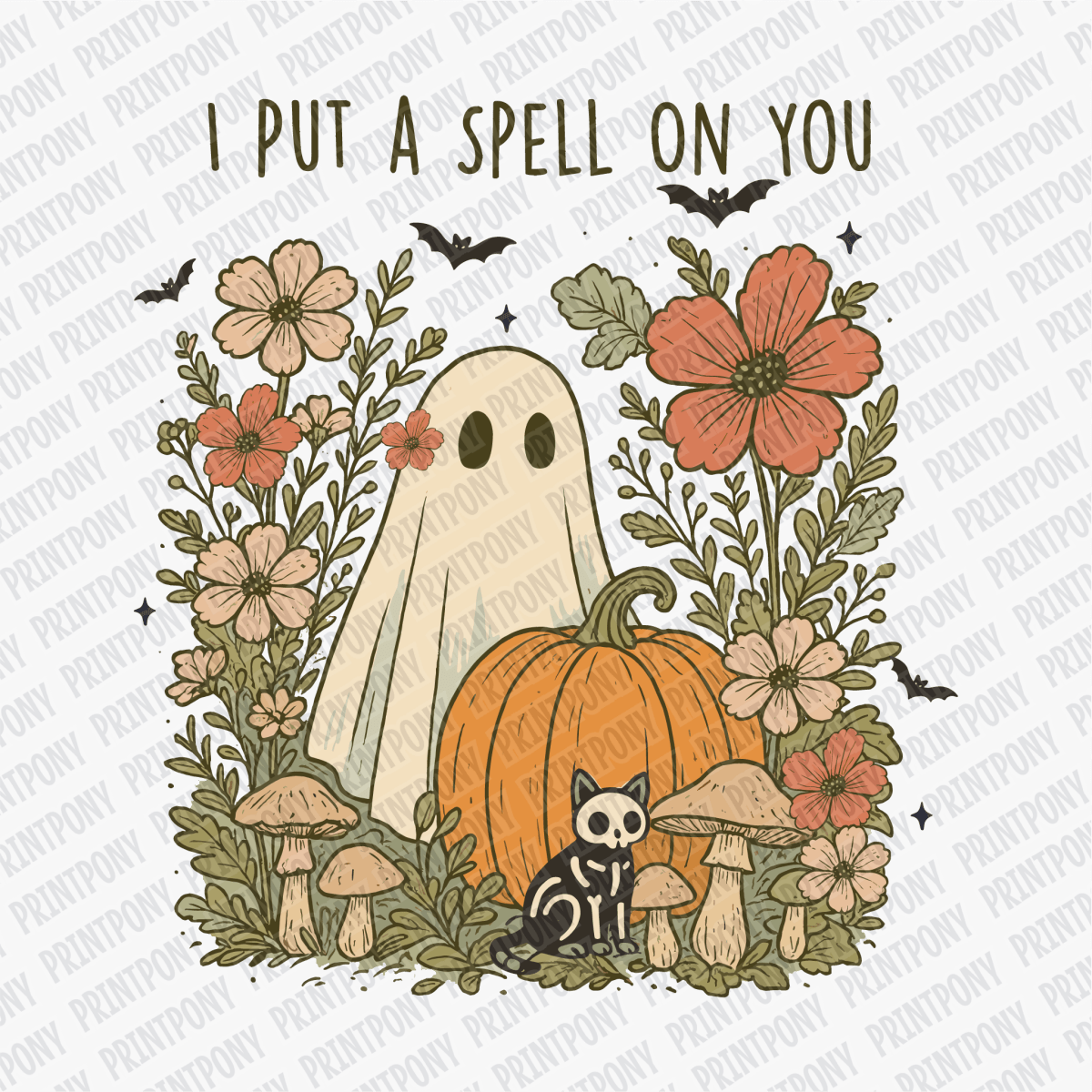 I Put a Spell on You Halloween DTF Transfer - PrintPony