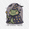 I'm Extremely Magical Toad Halloween DTF Transfer - PrintPony