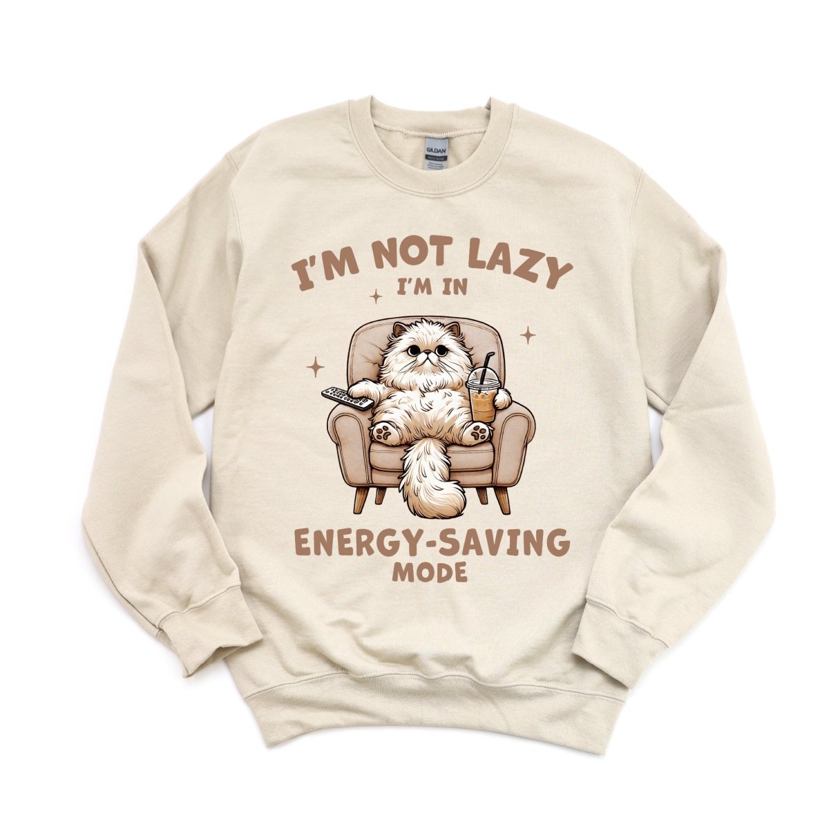 I'm not Lazy, I'm in Energy Saving Mode - DTF Transfer - PrintPony