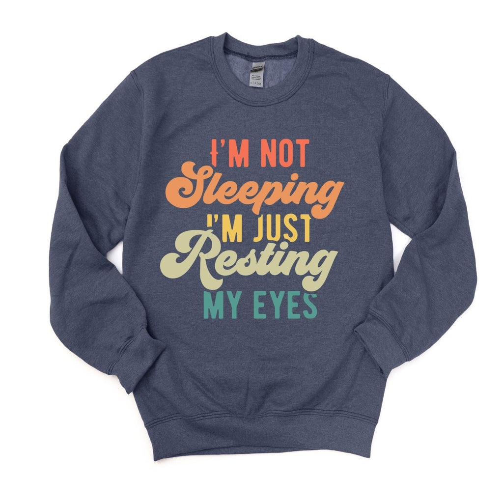 I'm not Sleeping, I'm Just Resting My Eyes - DTF Transfer - PrintPony