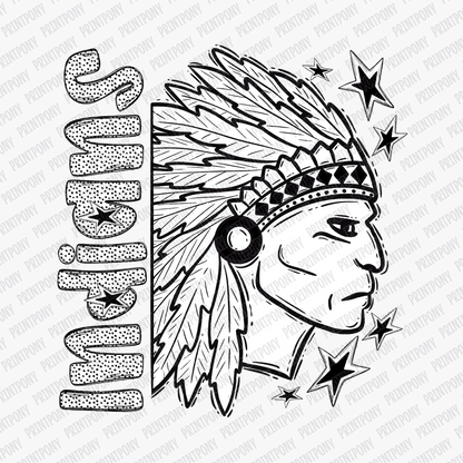 Indians Dotted Design DTF Transfer - PrintPony™