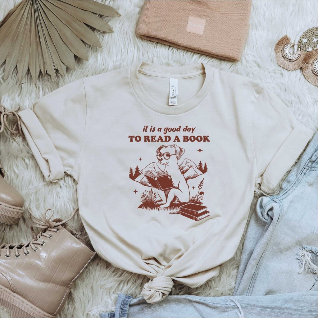 It Is a Good Day to Read a Book - DTF Transfer - PrintPony®