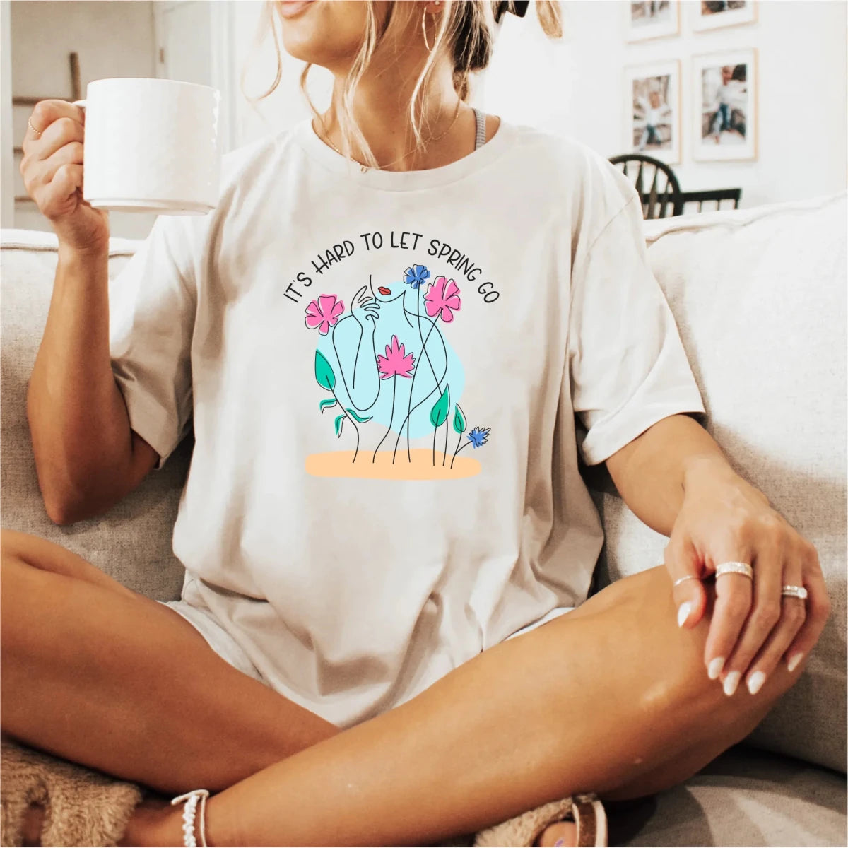 It's Hard to Let Spring Go DTF Transfer - PrintPony