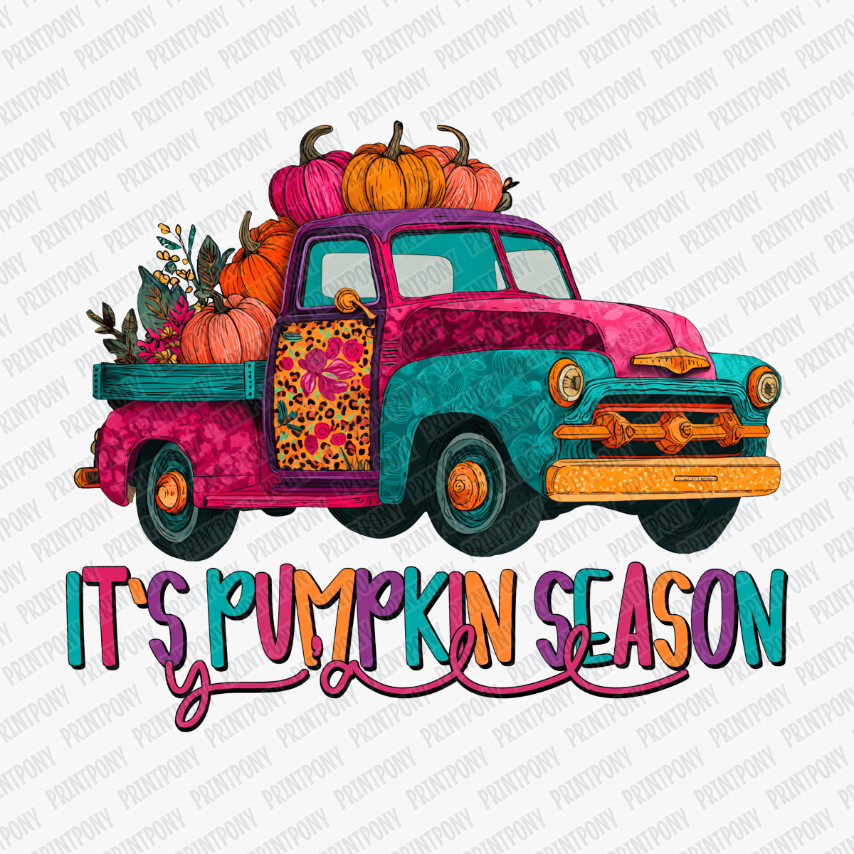 It's Pumpkin Season Y'all - DTF Transfer - PrintPony™