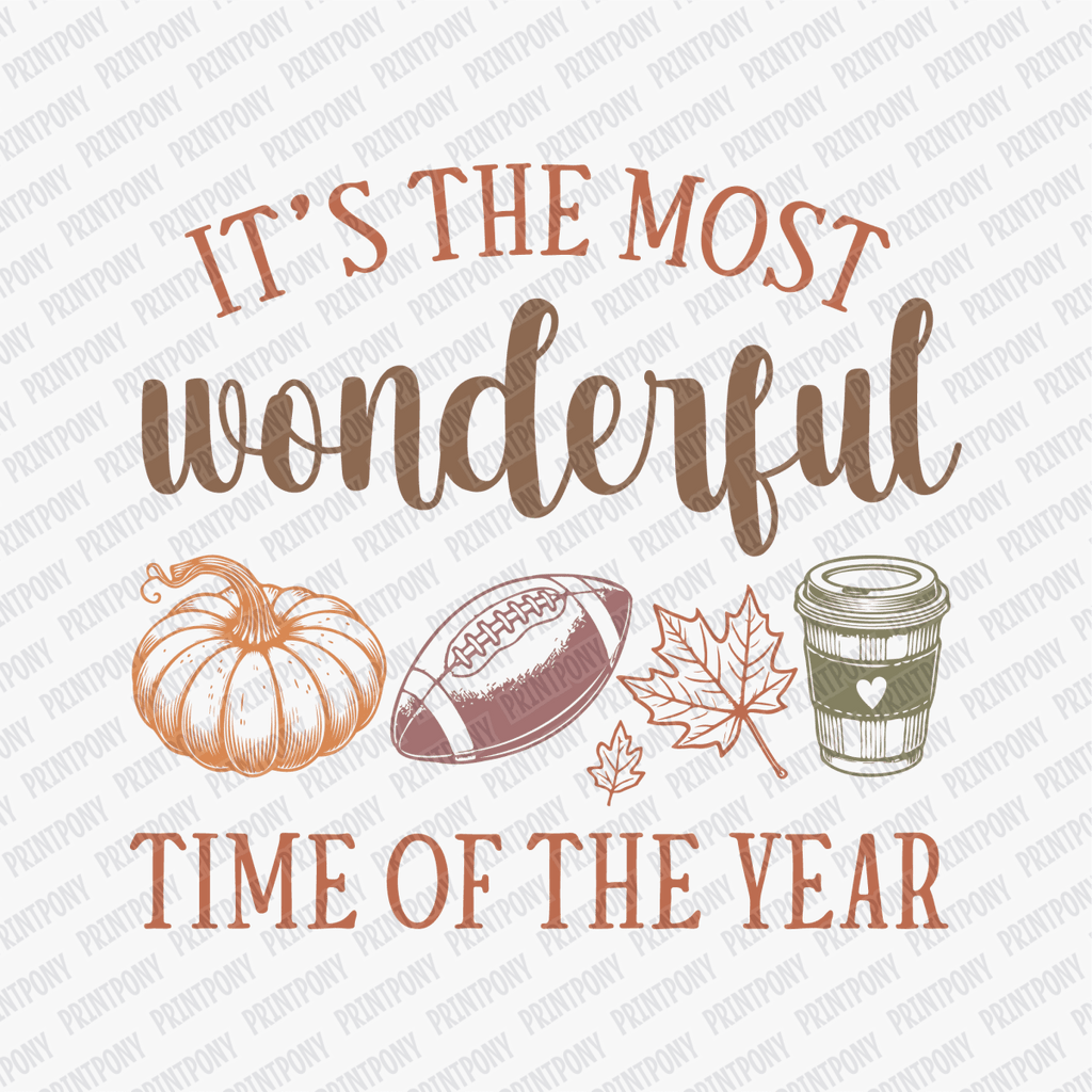 It's The Most Wonderful Time of the year - DTF Transfer - PrintPony™