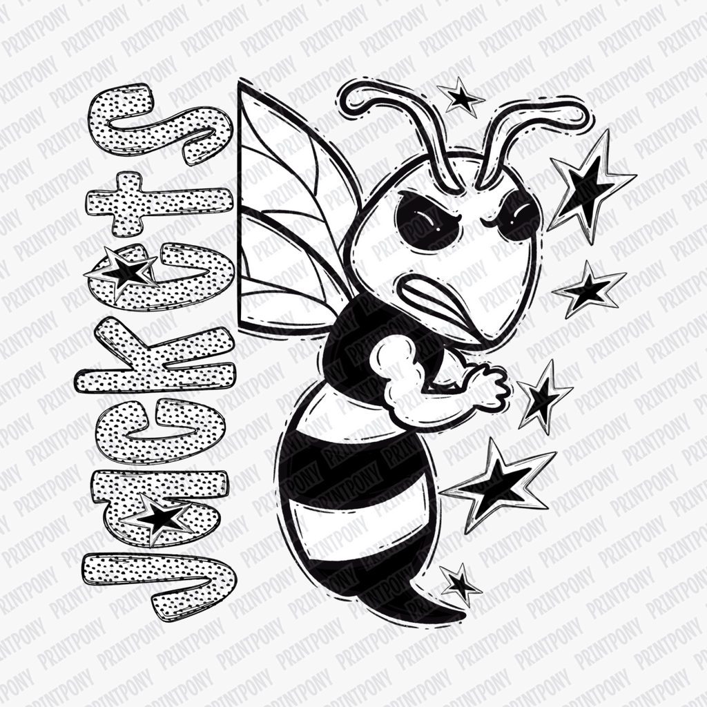 Jackets Dotted Design DTF Transfer - PrintPony