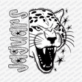 Jaguars Dotted Design DTF Transfer - PrintPony