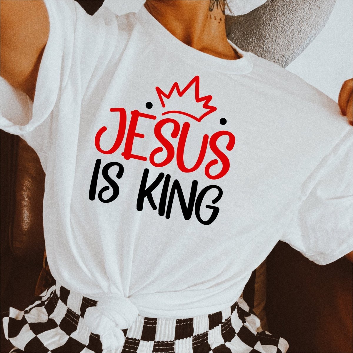 Jesus Is King DTF Transfer - PrintPony