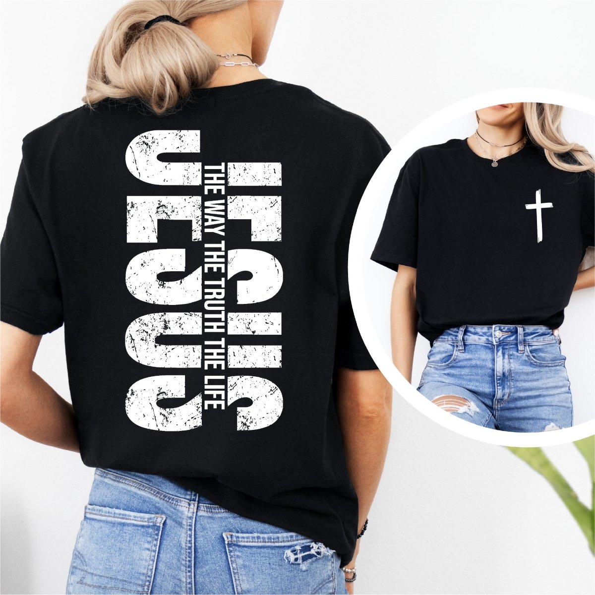 Jesus, the Way, the Truth, the Life - DTF Transfer - PrintPony®