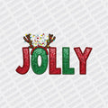 Jolly Faux Embroidered DTF transfer - Print Pony‚Äö√ë¬¢