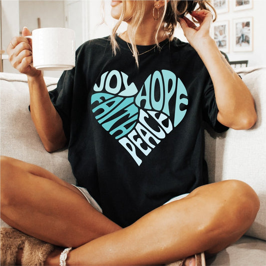Joy, Hope, Faith, Peace - DTF Transfer - PrintPony®