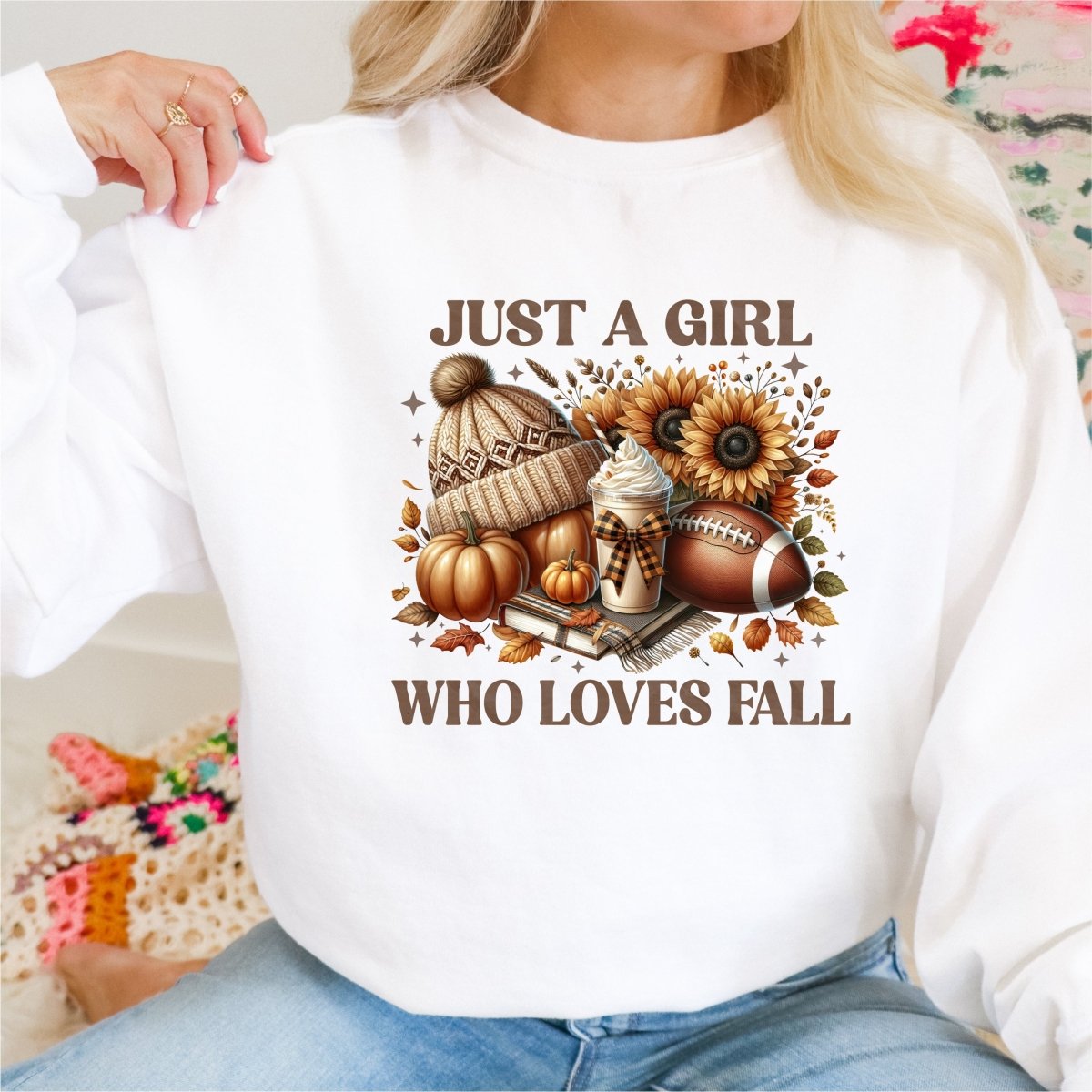 Just a Girl Who Loves Fall - DTF Transfer - PrintPony™