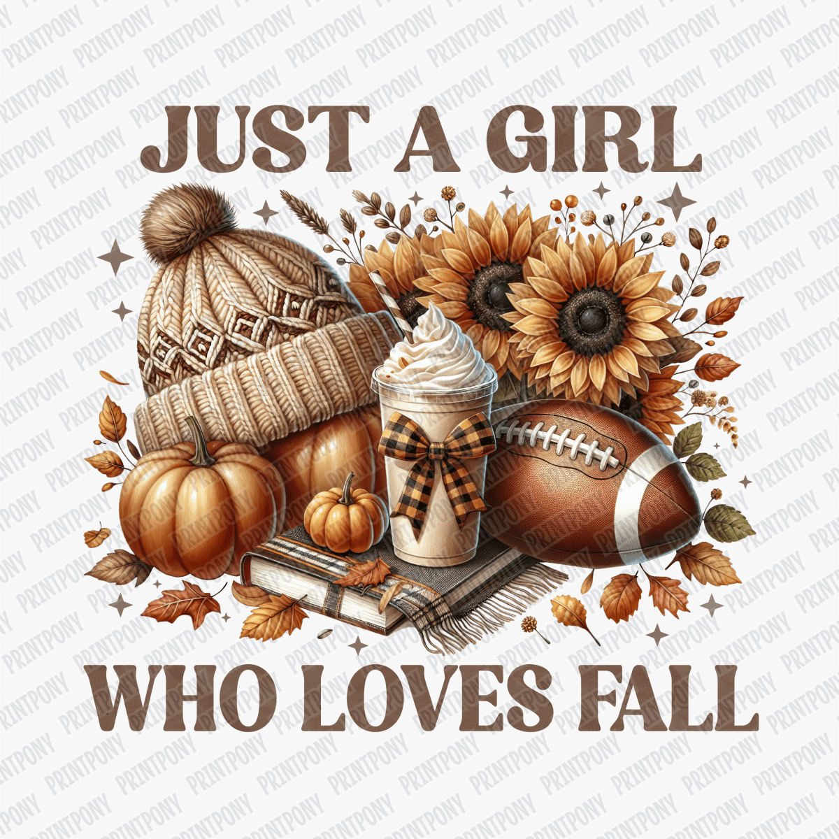 Just a Girl Who Loves Fall - DTF Transfer - PrintPony™