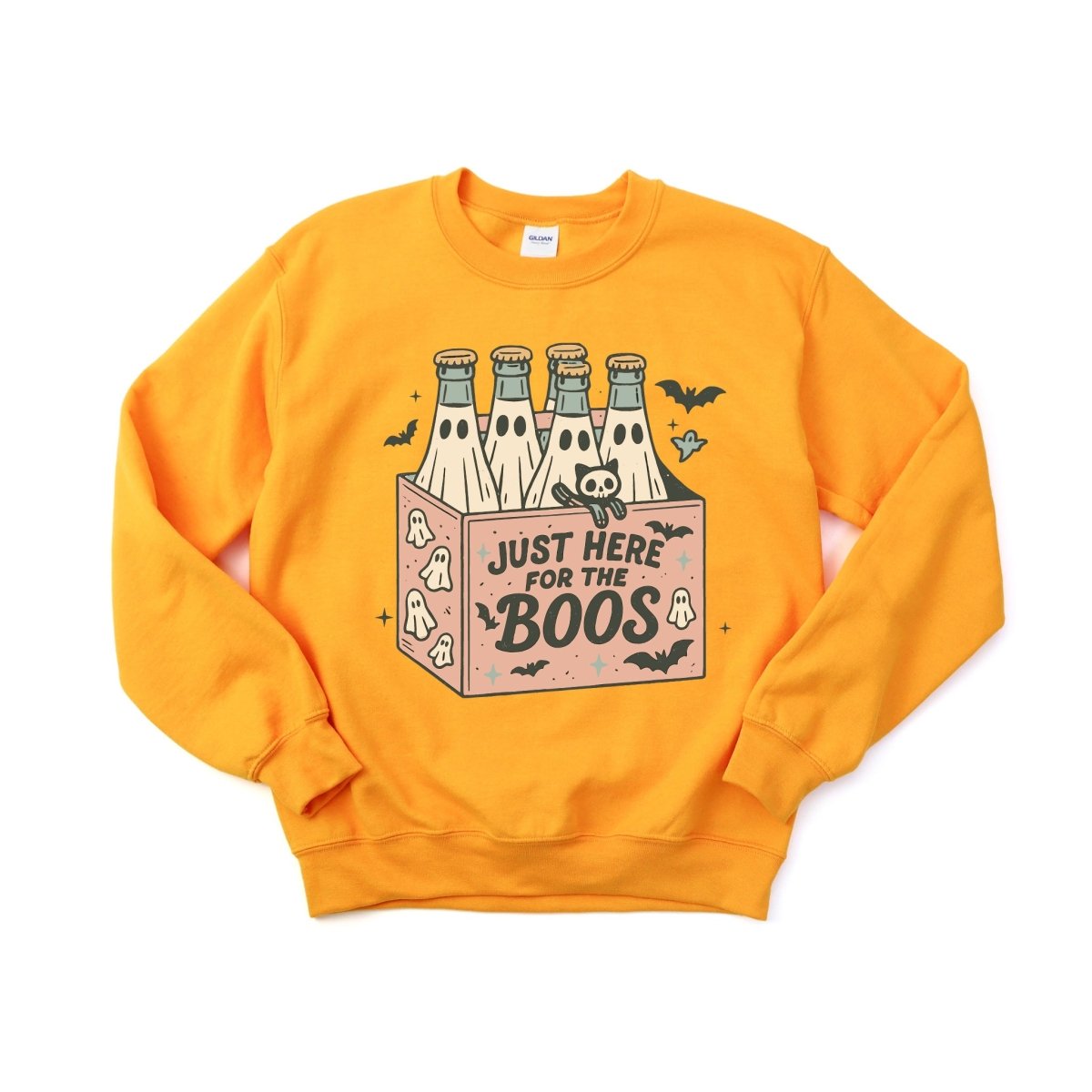 Just Here for the Boos Halloween DTF Transfer - PrintPony