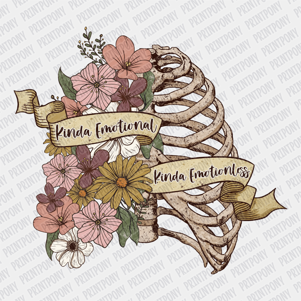 Kind of Emotional DTF transfer - PrintPony