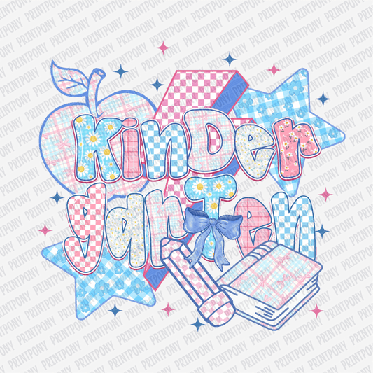 Kinder Garten Pastel Coquette - DTF Transfer - PrintPony®